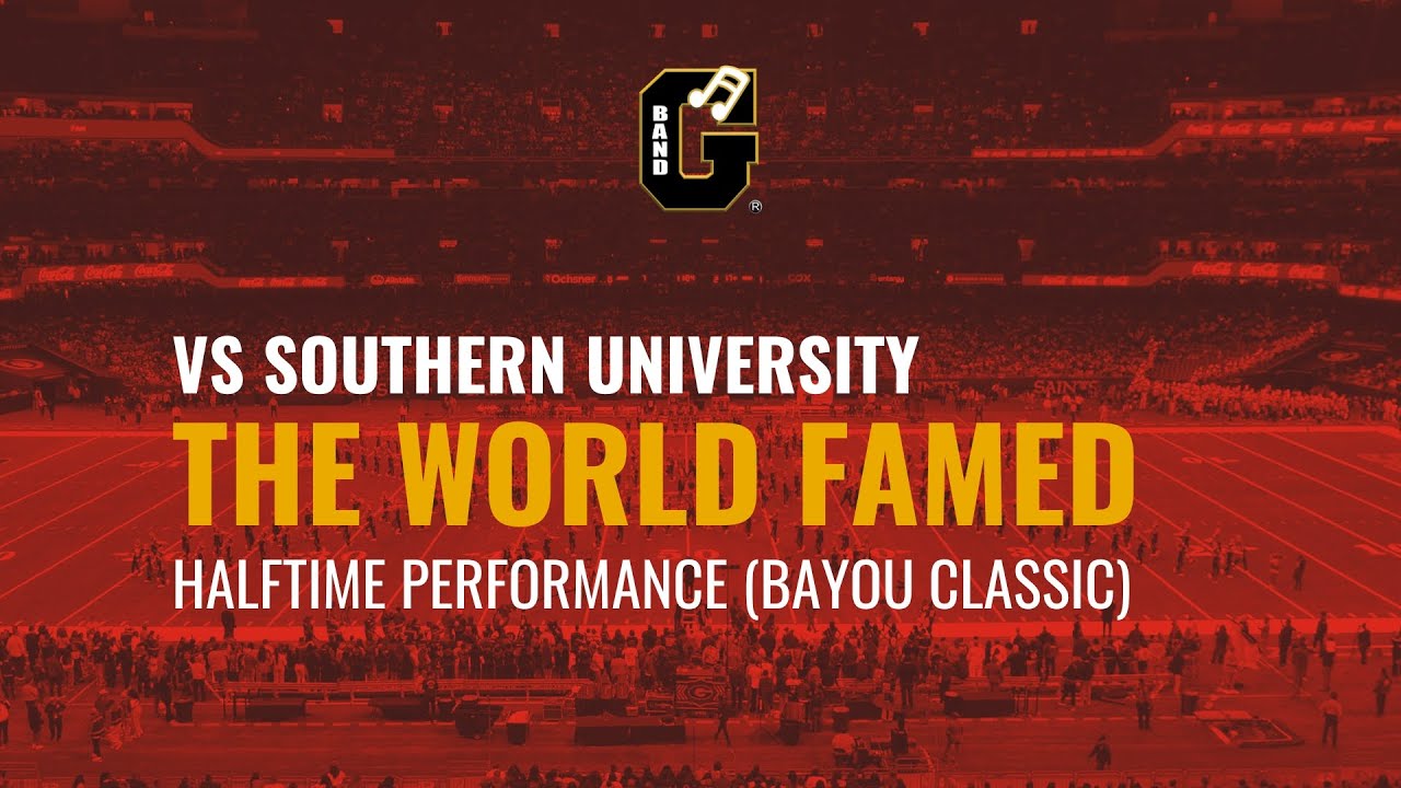 🔥🐅 2025 Bayou Classic Halftime Show | World Famed | Caesars Superdome, New Orleans 🖤💛❤️