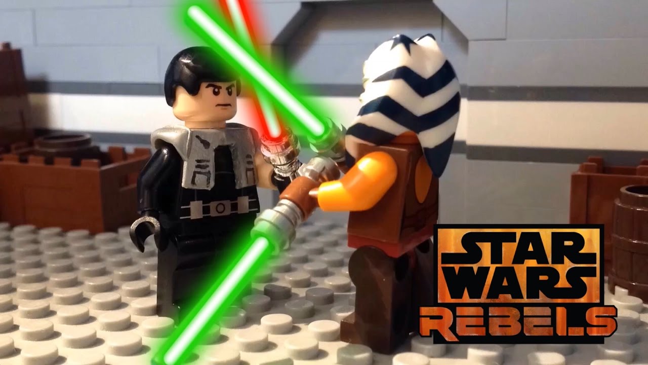 Lego Star Wars Stop Motion Film: Ahsoka vs Starkiller