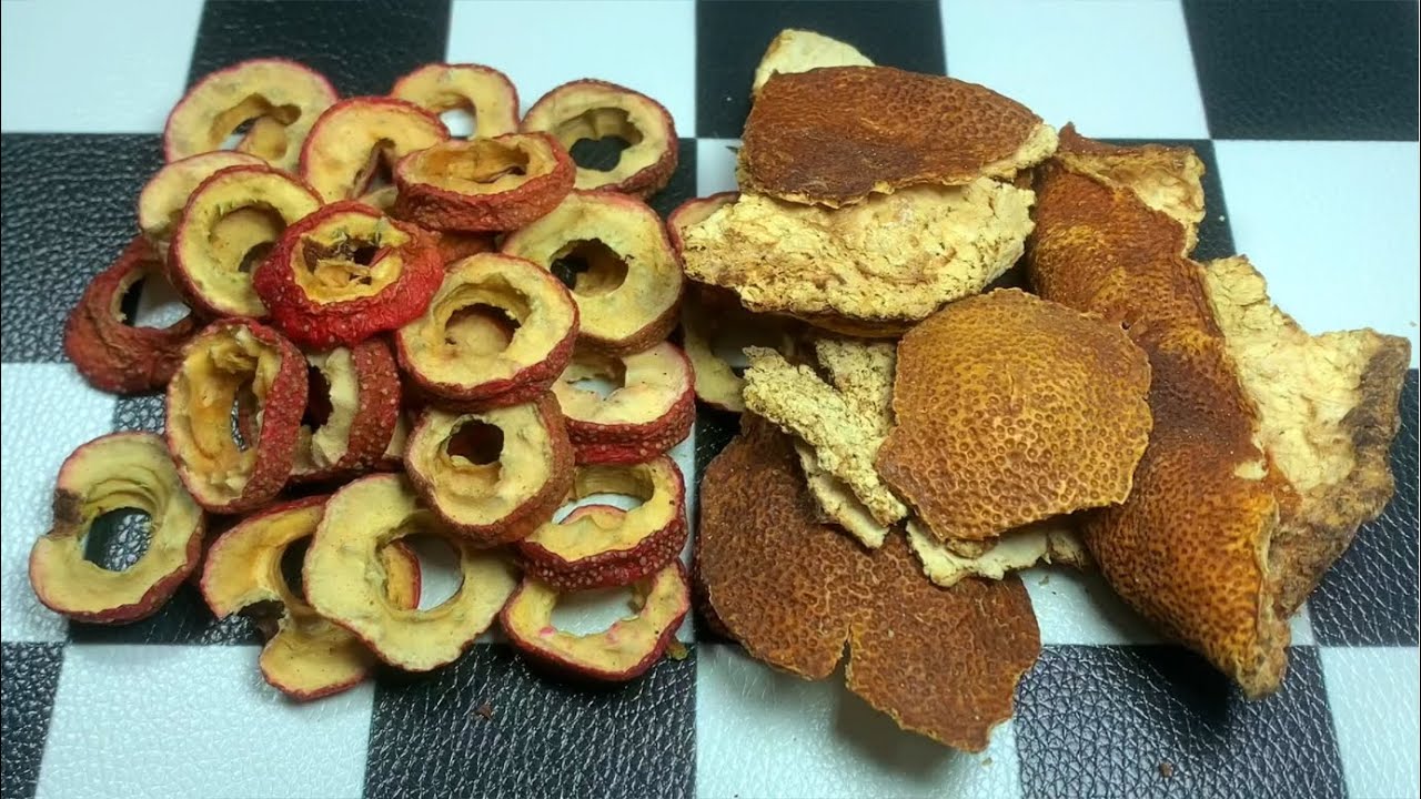 橙皮搭配山楂干，脸红润了，全身也通畅了，小肚子也整平了省钱