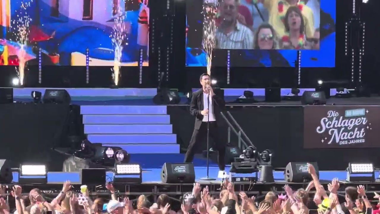 Schlagernacht des Jahres 2024 / Waldbühne Berlin / 01.06.2024 / Lucas Cordalis - Griechischer Wein