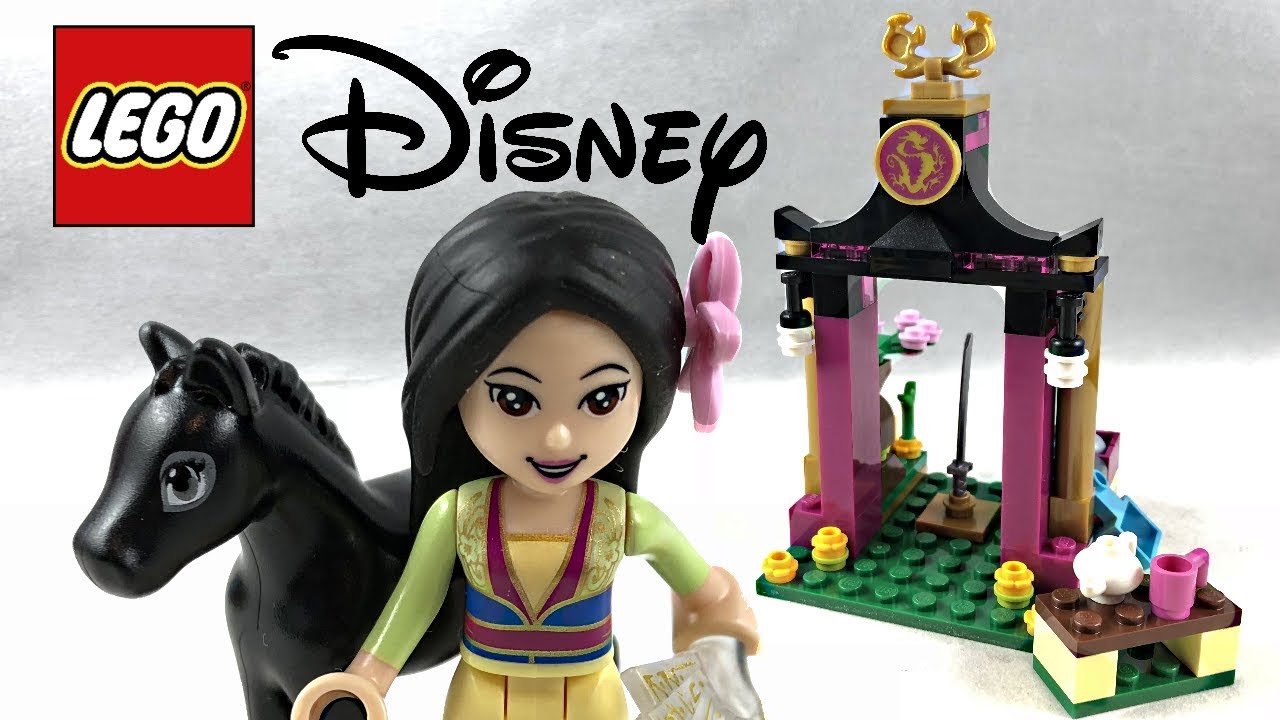 LEGO Disney Mulan's Training Day review! 2018 set 41151!