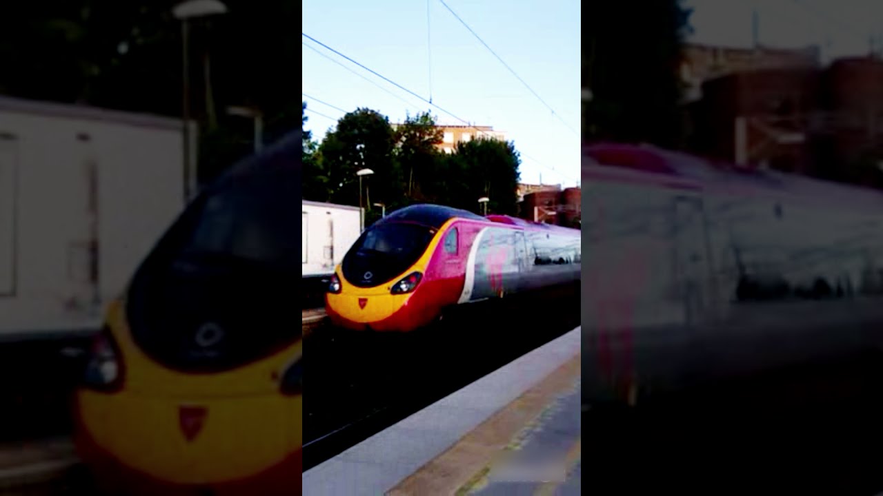 Virgin Trains Class 390 no. 390155 Departing Watford Junction Station on 18/9/12 #Shorts