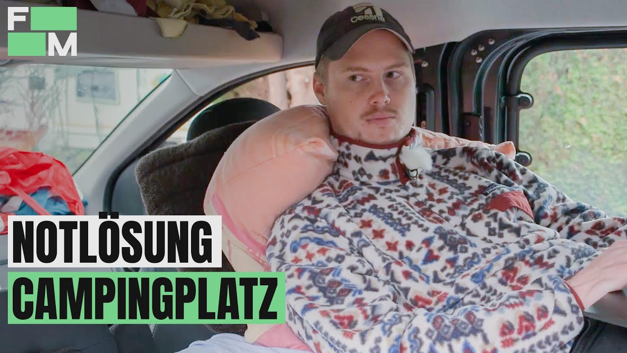 Wohnungsnot: Er muss in seinem Auto leben