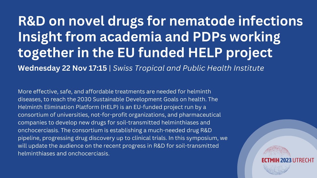 Research and development on novel drugs for nematode infections | ECTMIH2023