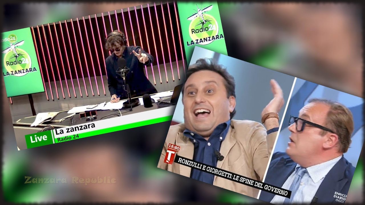 Lite furibonda Parenzo-Cerno in tv - La Zanzara 12.10.2022