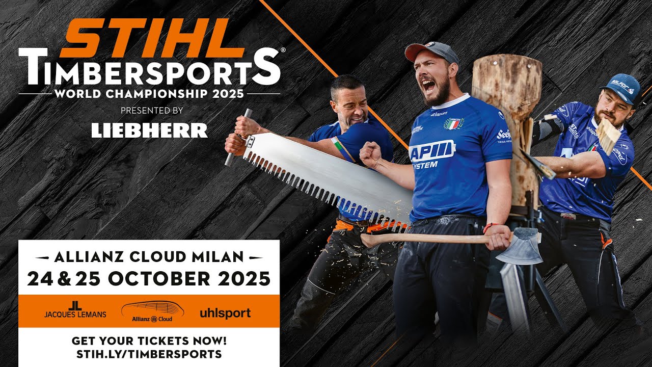 STIHL TIMBERSPORTS® INDIVIDUAL WORLD CHAMPIONSHIP 2025 – LIVESTREAM