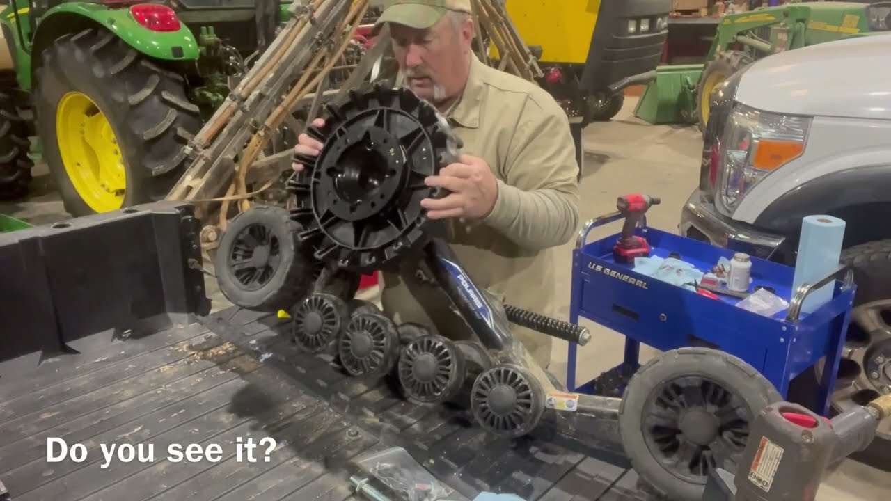 Polaris Ranger track repair