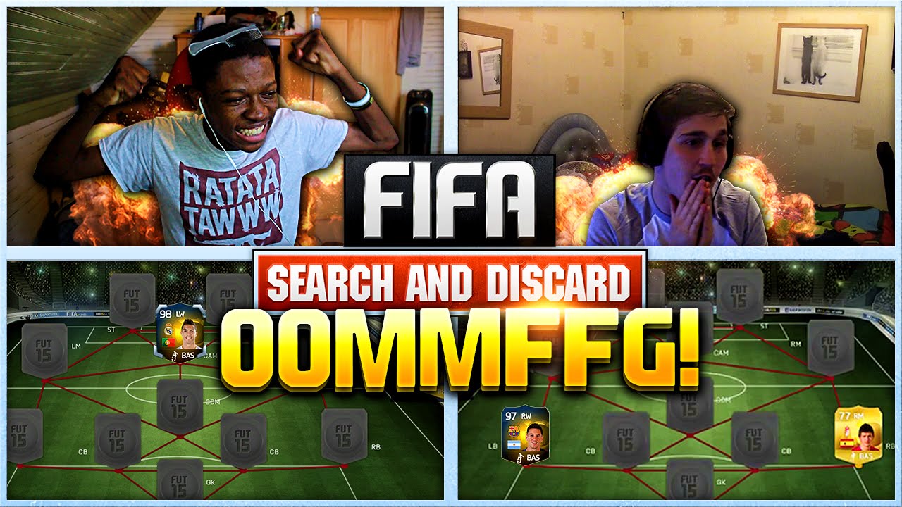 THE MOST INTENSE SEARCH AND DISCARD EVER !!! OMG 93+ TOTS ON THE LINE - FIFA 15 SEARCH & DISCARD !