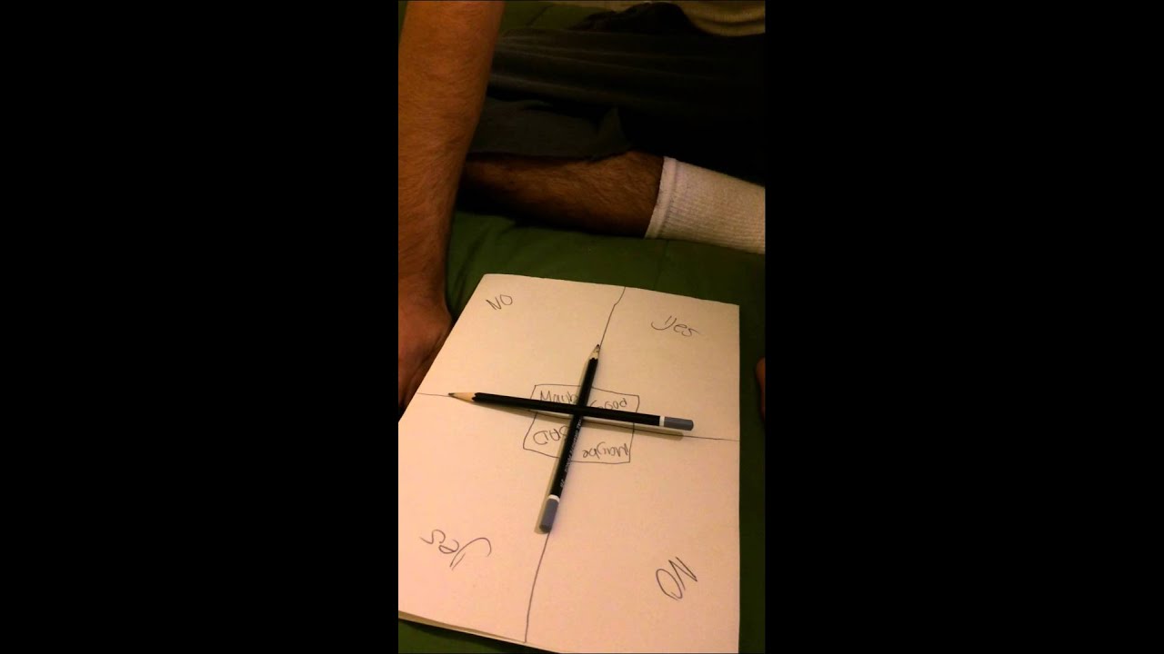 Charlie Charlie pencil game