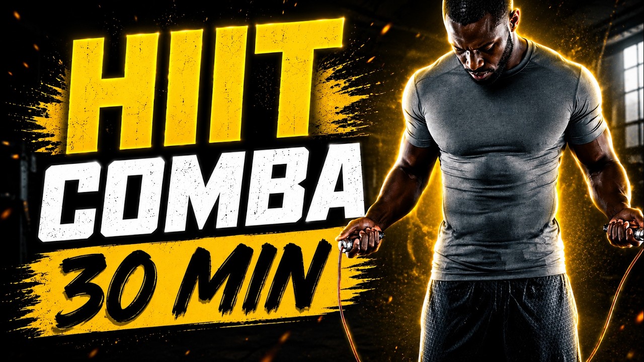 ⚡ HIIT Comba 30 Min – Intensidad Brutal y Quema Total de Grasa