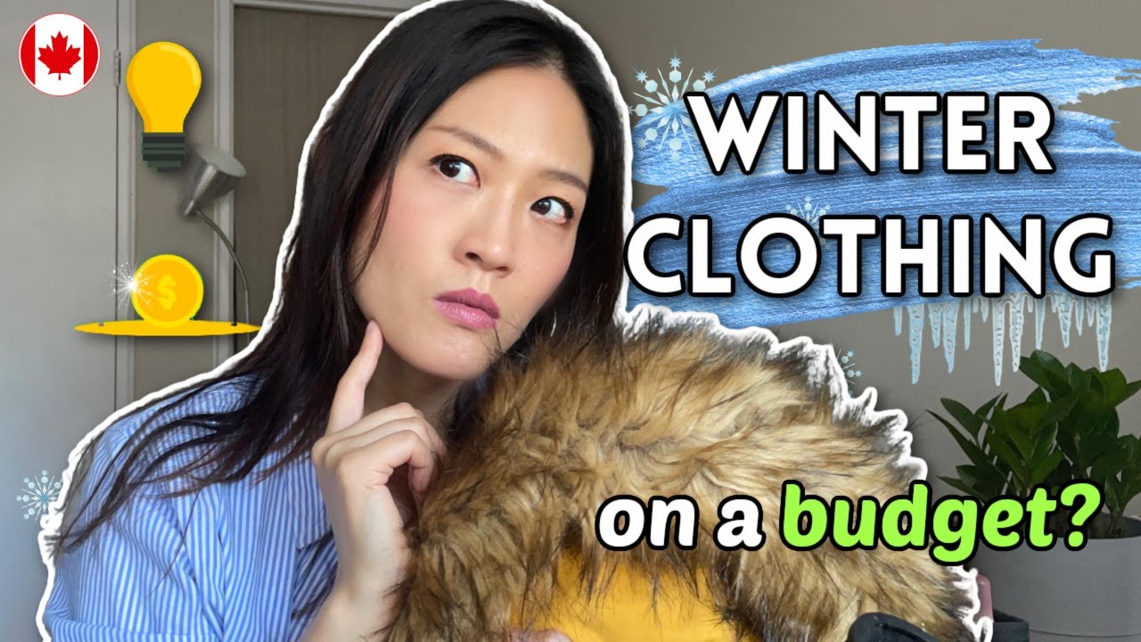 How to get QUALITY WINTER CLOTHING on a BUDGET | Living in Canada