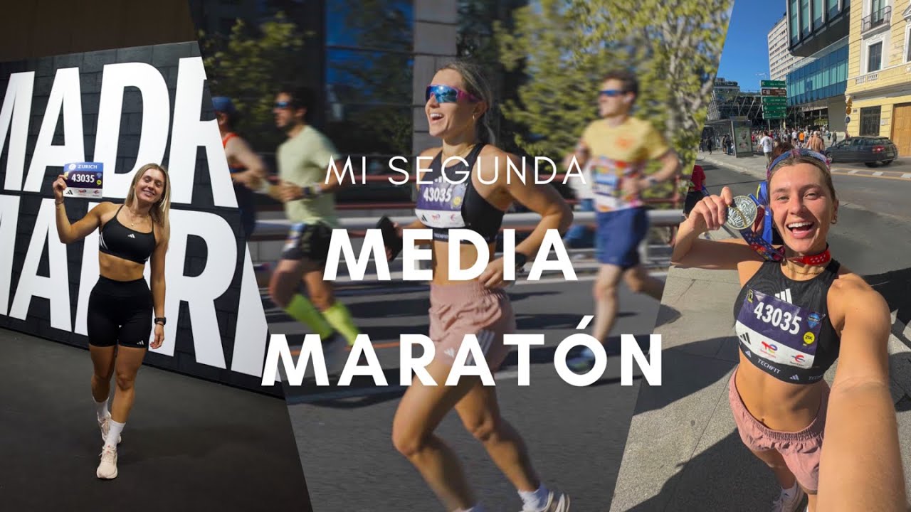 MI SEGUNDA MEDIA MARATÓN | Cómo es trabajar con Adidas y El Corte Inglés? Logré bajar mi tiempo?