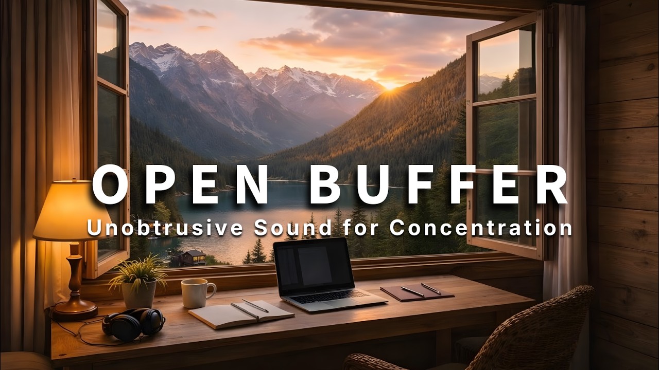 Open Buffer – Unobtrusive  Sound for Concentration