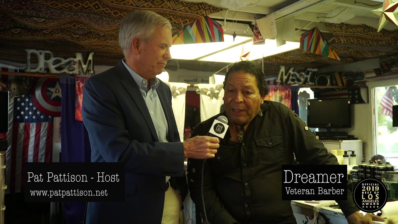 Dreamer-Vietnam Vet helps homeless & vets with haircuts and loving car
