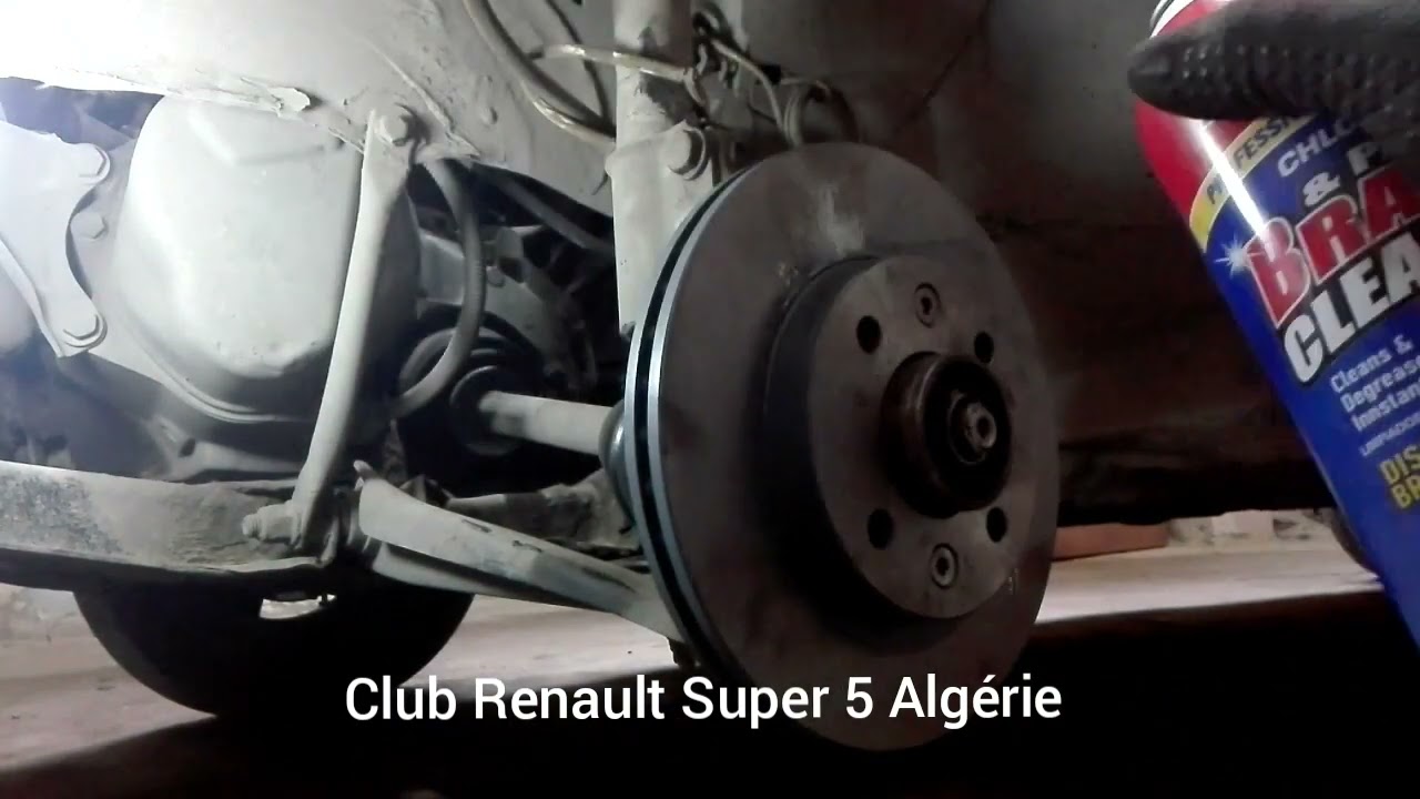 Club Renault Super 5 Algérie | Brakes Upgrade|تحسين الفرامل | Time lapse