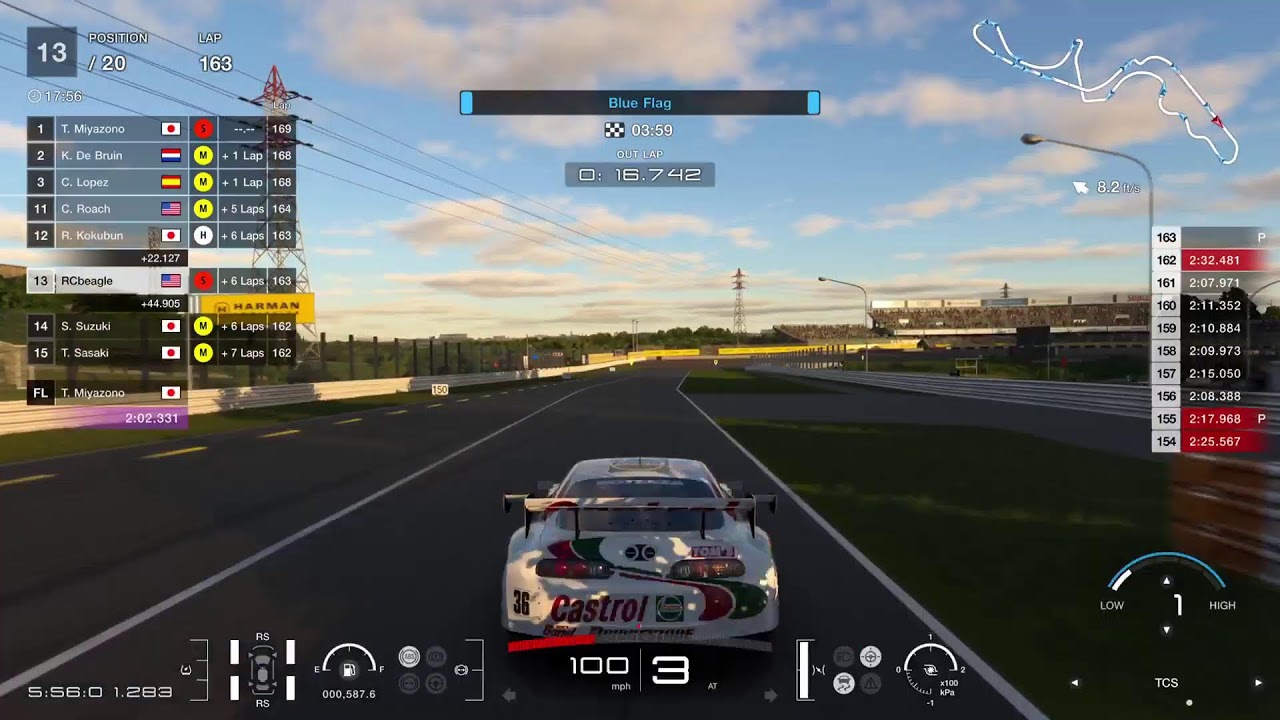 Gran Turismo 7. Six hour endurance race.