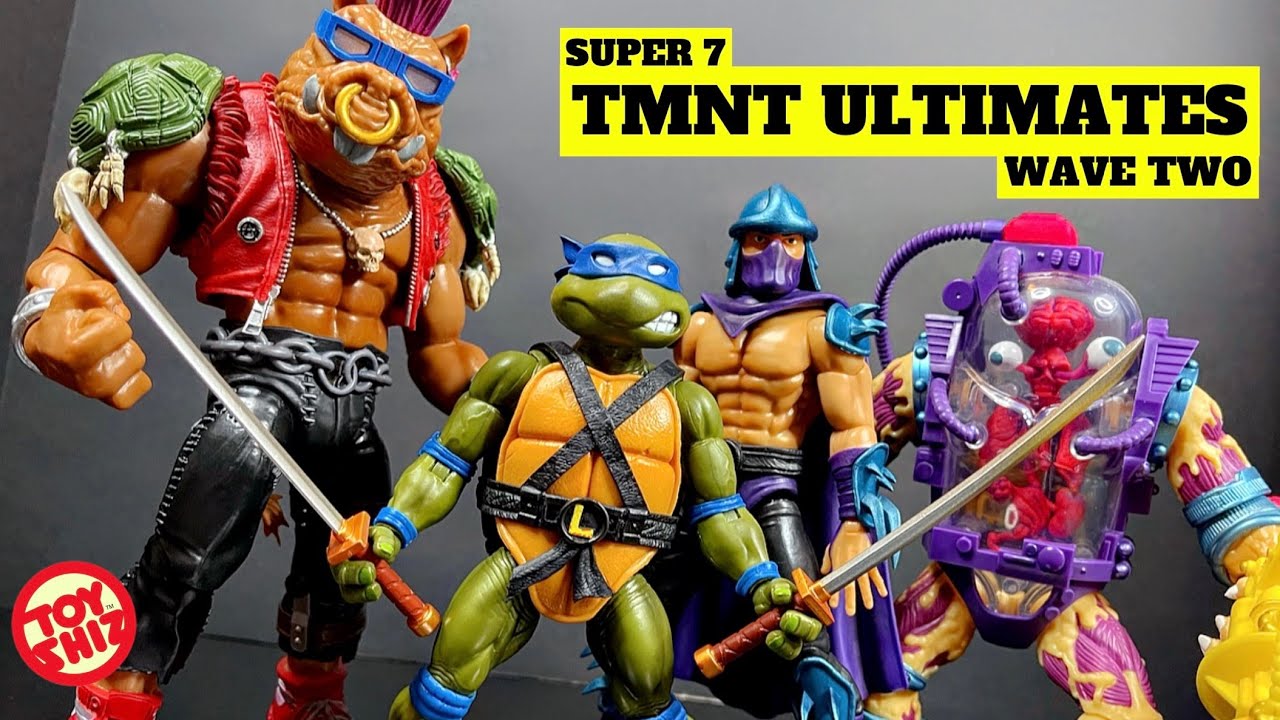 TMNT ULTIMATES ВТОРАЯ ВОЛНА 2021 | Super 7