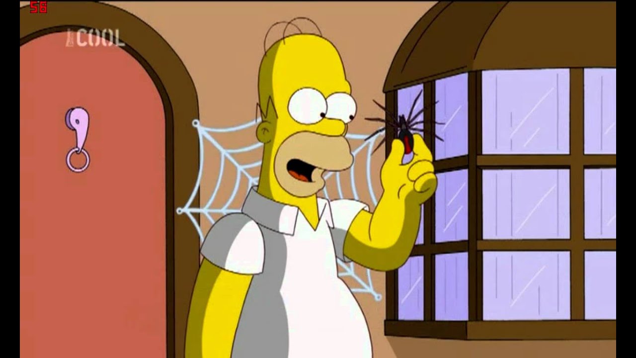 Simpsonovi - 23x03 - Kdepak je ten pavouk?? Hmm.... výstřich .....avi