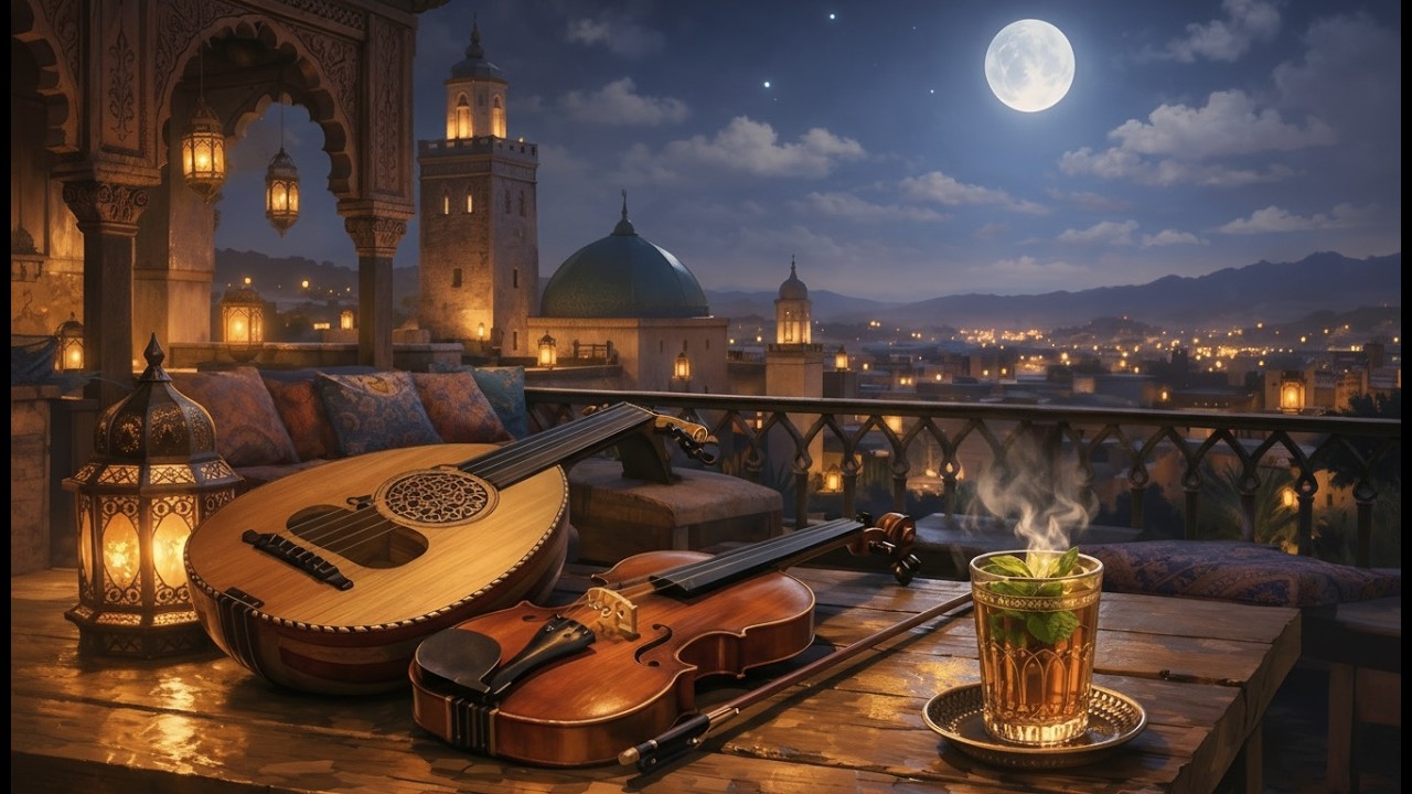 ساعة لوفاي رمضاني 🌙 1 Hour Arabic Lofi Ramadan #13 | Peaceful Oud & Chillhop Vibes