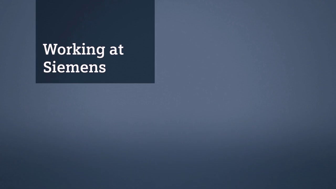 Working at Siemens PLM