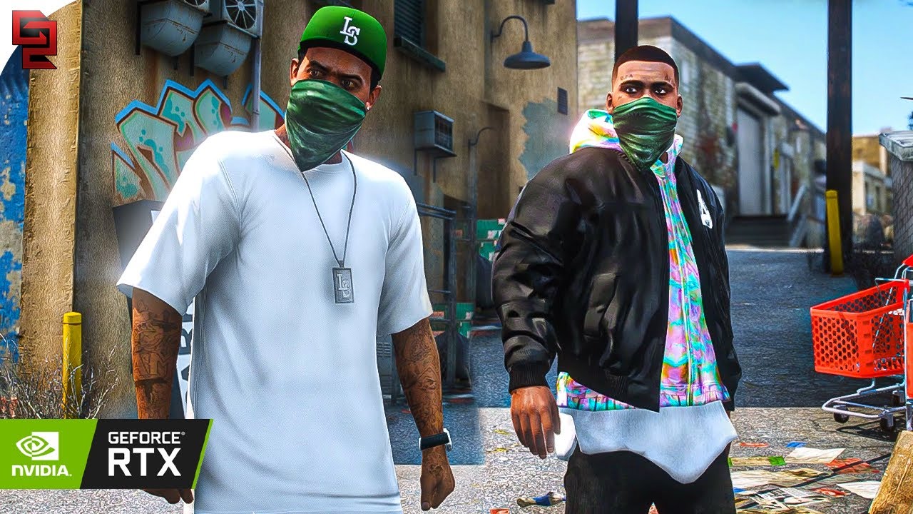 GTA V: 'Chop' Mission RTX™ 3090 Gameplay [4k] Max Settings - QuantV Graphics MOD