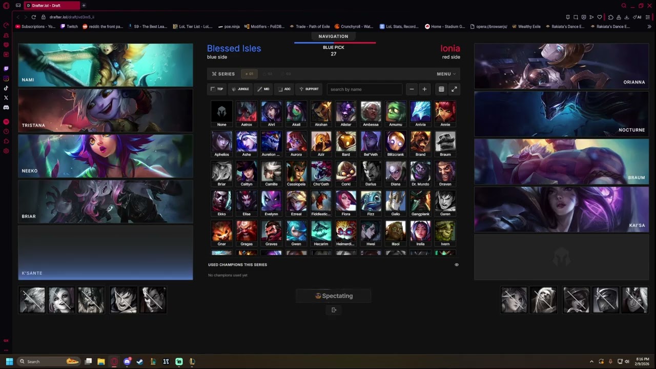 BB17 Hextech W1: Blessed Isles vs Ionia