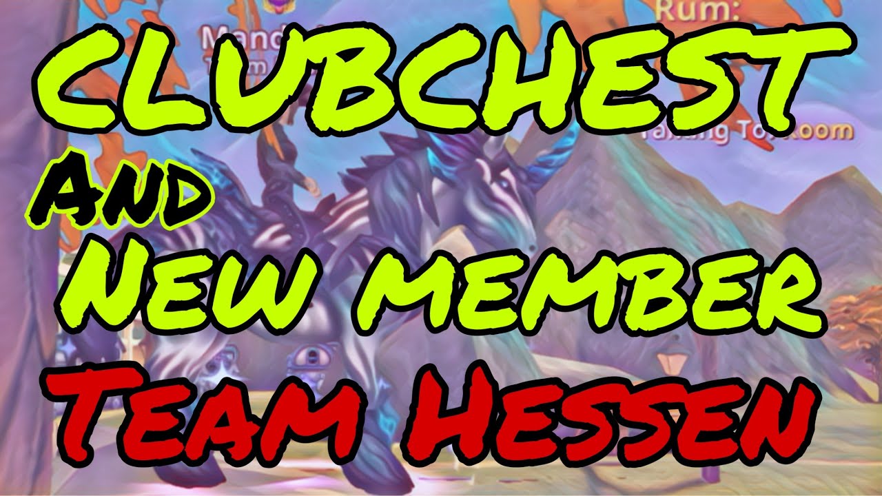 Clubchest, New Member /New LOOK!~Horse Riding Tales~Thanks to Ivy Fox @https://youtu.be/exyi1XHVkbw