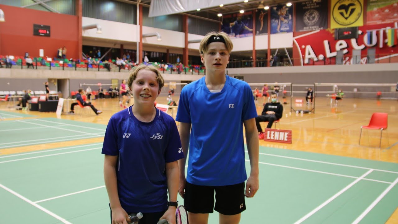 Badminton Estonian Youth International 2021 BS U15 Aapo Puhakka vs. Toms Sala