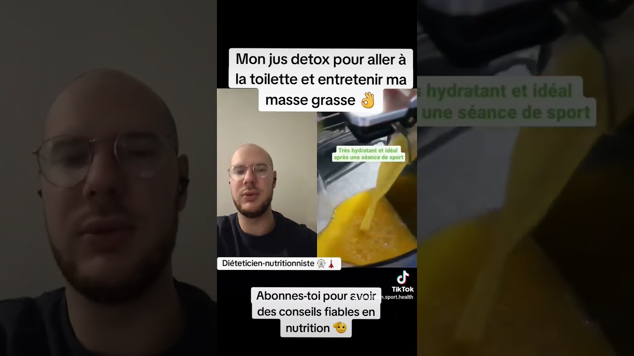 Mon jus detox pour aller &agrave; la toilette et prendre du gras 👌 #Nutrition #bullshit #detox