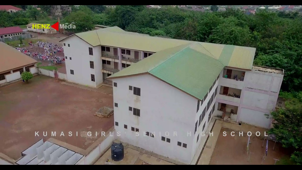 Drone view of Kumasi Girls SHS