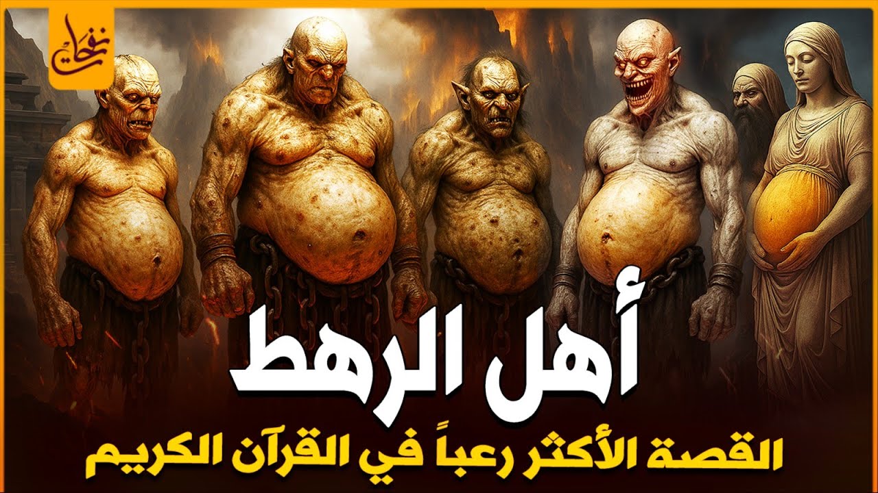 من هم أهل الرهط العمالقة الجبارون من نسل نوح تحدوا الله فكيف كان عقابهم؟ القصة الاشد رعبا فى القران
