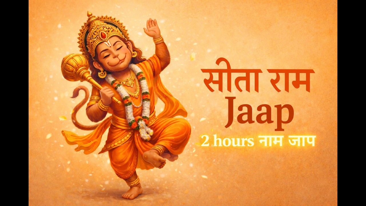 सीताराम नाम जाप 2 Hours 🚩| Morning Jaap Playlist | Bhakti Chant with Modern Vibes 🙏 | Sitaram
