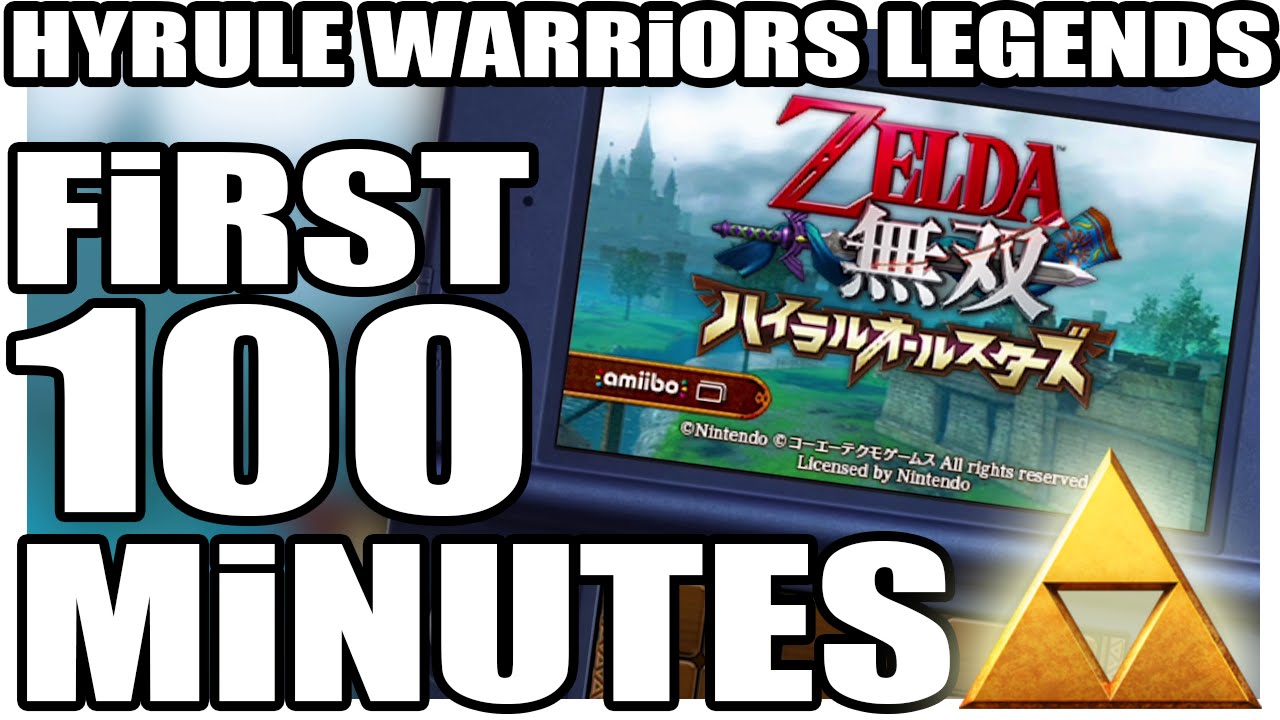 Hyrule Warriors Legends // First 100 Minutes *New 3DS* Gameplay