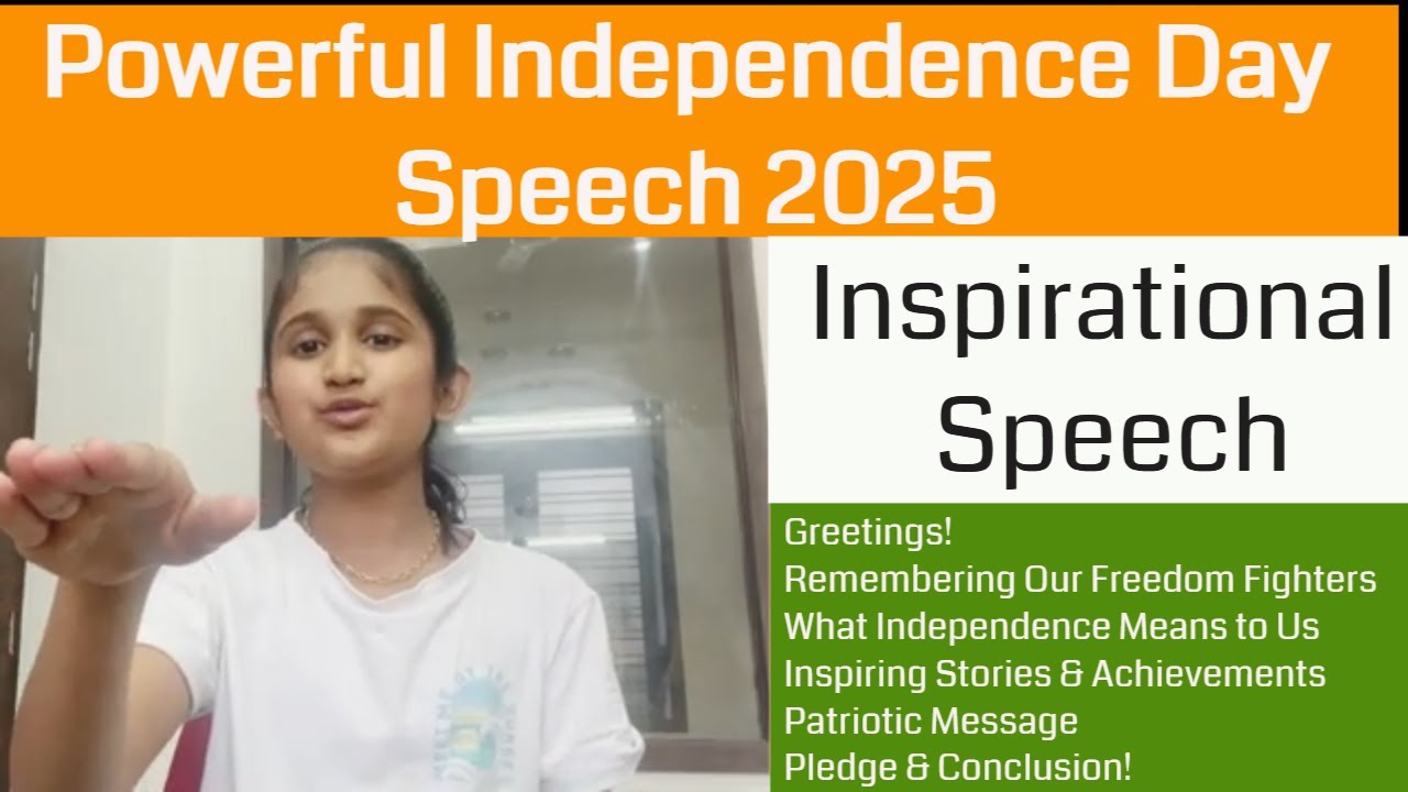 Independence Day Speech in English | 15th August Speech for Students in School/College