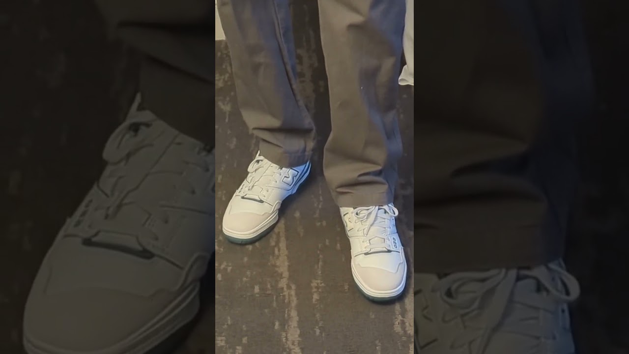 New Balance 550 on foot review