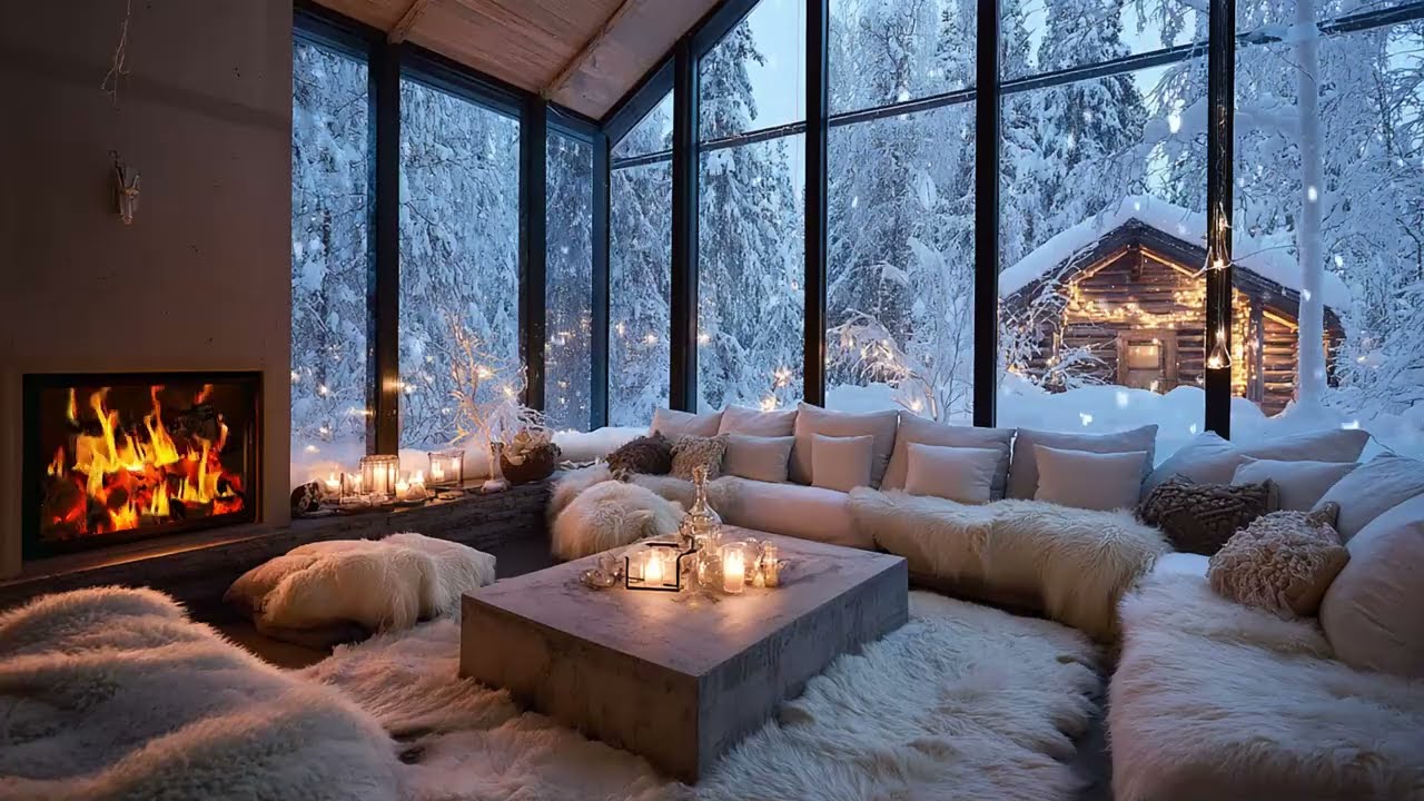 Love Melody MD | Piano Sounds Combined With The Warmth Of A Cracking Fireplace To Relax And Unwind