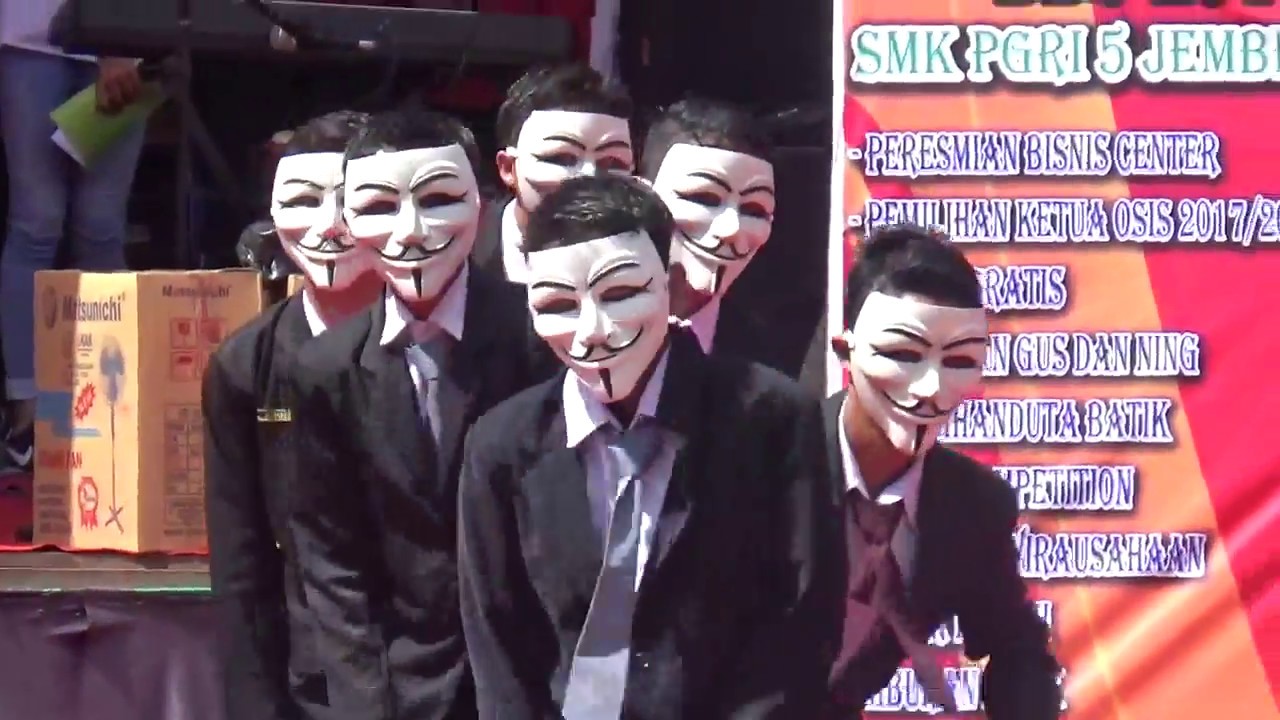 Belajar Dance Topeng Anonymous by Smegrima Dance