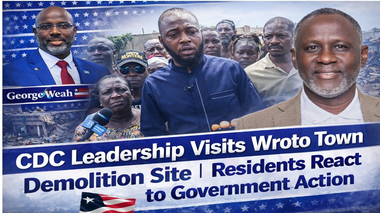 CDC Leadership Visits Wroto Town Demolition Site  Residents React to Government Action