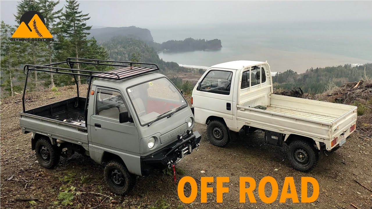 Kei Mini Truck off road compilation JDM Honda Acty Suzuki Carry
