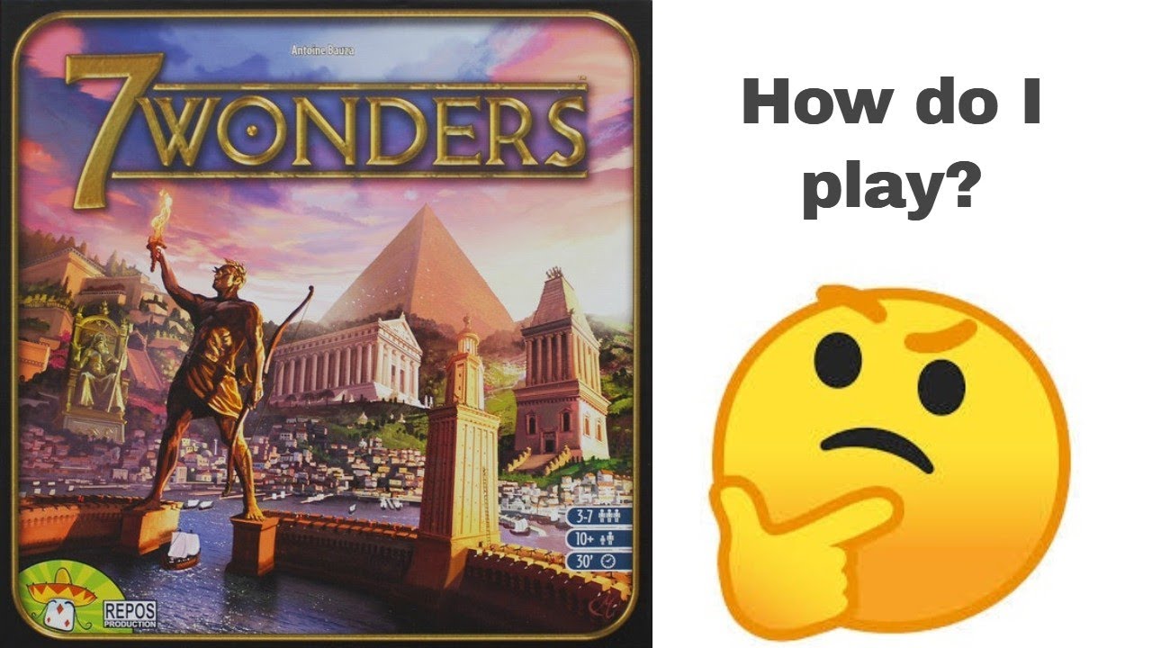 7 Wonders - How to play on Board Game Arena