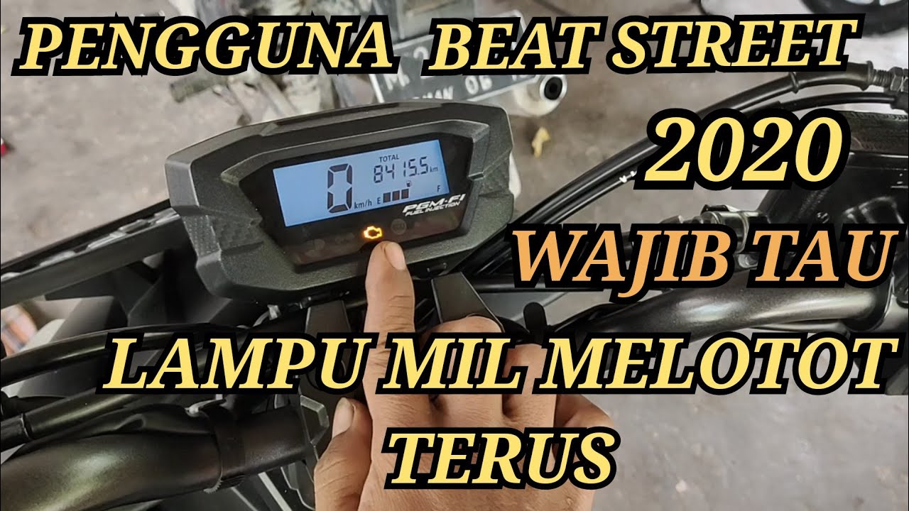 LAMPU MIL BEAT STREET 2020 NYALA TERUS