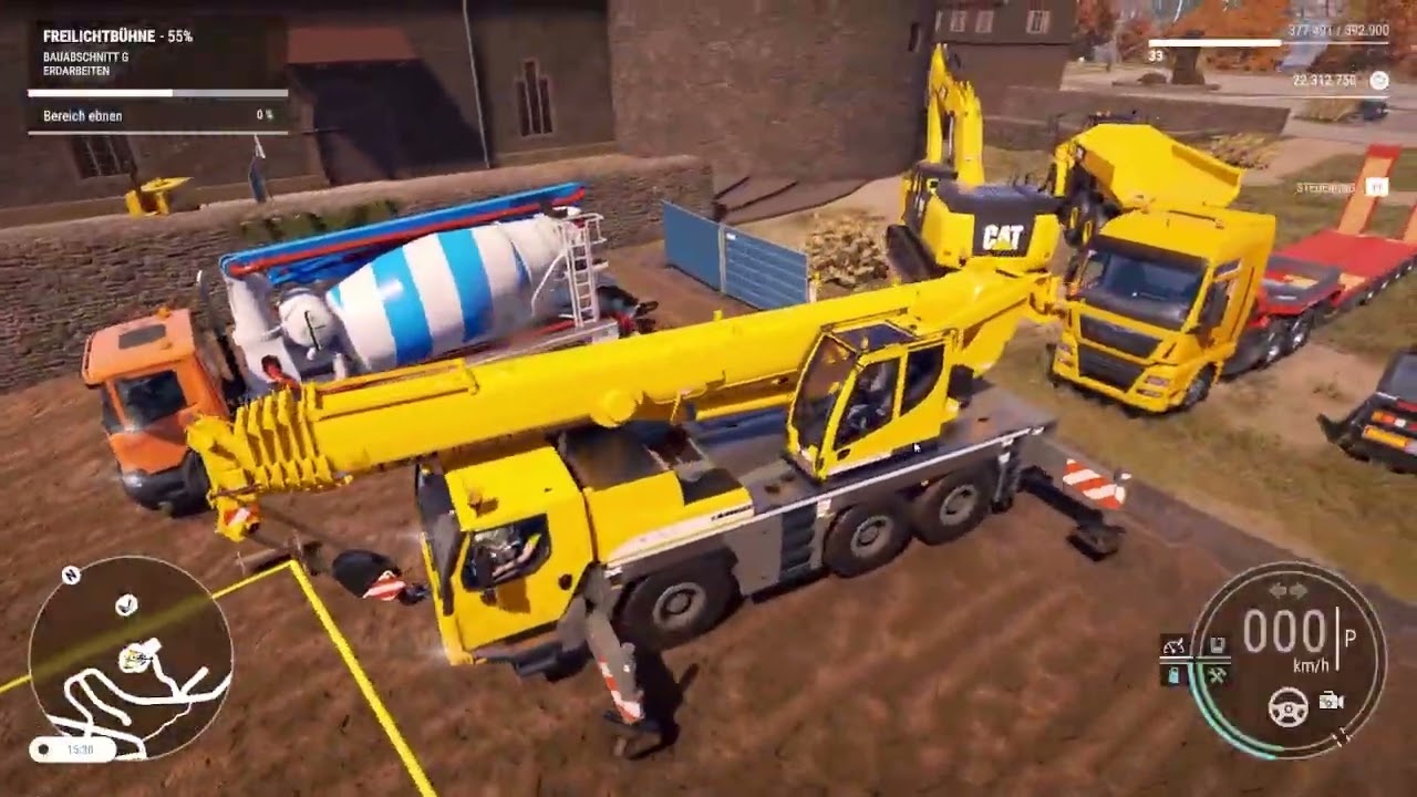 🚧Bau Simulator 2022 Wir müssen die Burg retten Teil 8 Die Bühne ist Fertig🚧