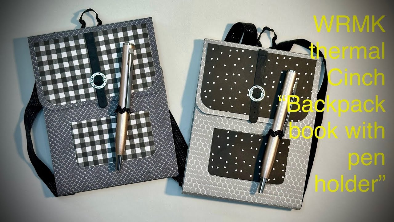 Термосумка WRMK «Рюкзак-книжка с держателем для ручки»