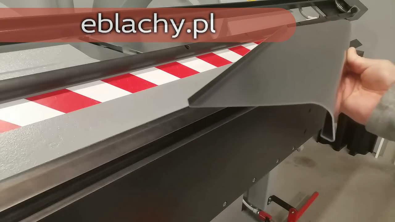 Parapety zewnętrzne z blachy - Gięcie parapetów półokrągłych zaginarką CNC