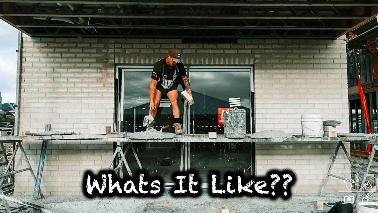 BRICKLAYING - what its like