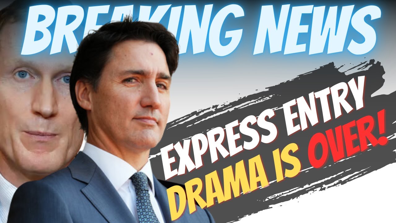 BREAKING: First Express Entry draw in Canada since October 2023