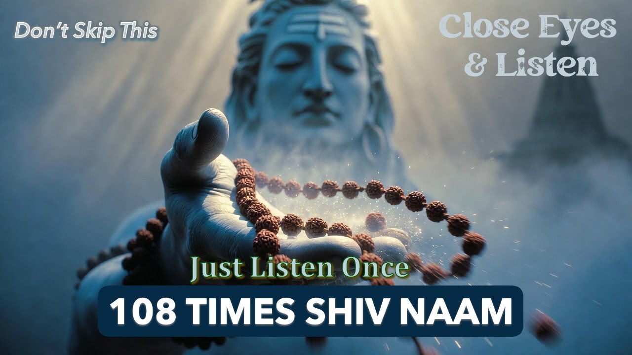 108 Times Om Namah Shivaya | Calm Your Soul | Shiva Mantra for Deep Peace