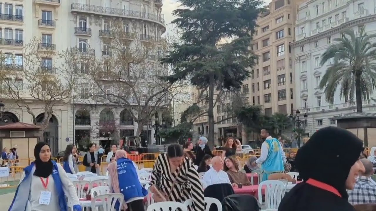 Ramadan iftar in RealMadrid - Spain