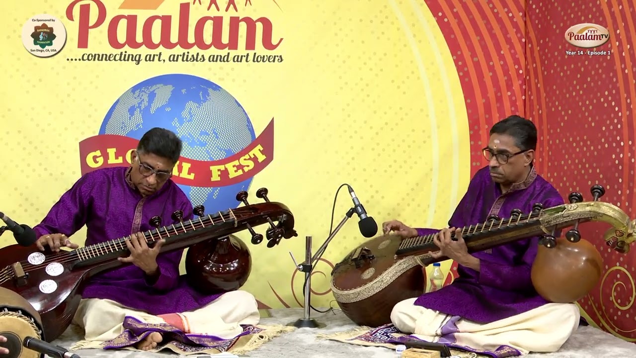 Ramnath Iyer & Gopinath Iyer - Veena Duet (Melbourne, Australia) Paalam’s GLOBAL FESTIVAL