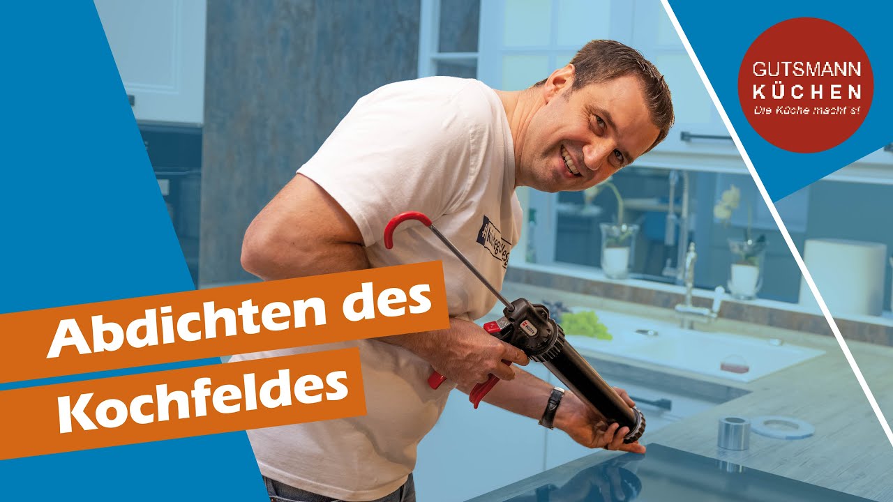 AUFGELEGTE KOCHFELDER - Abdichtung OHNE Silkon!